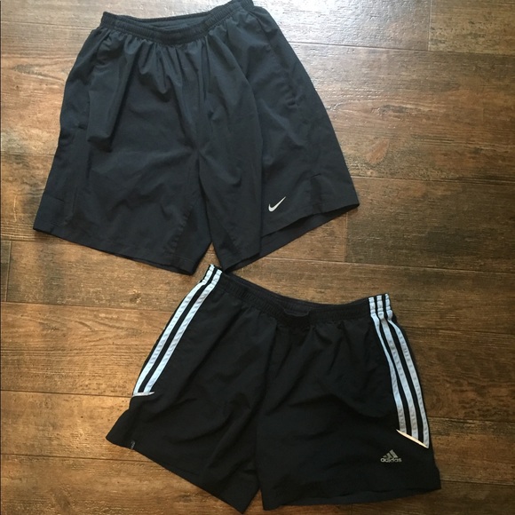 Nike Pants - Nike and adidas shorts bundle workout/lounge